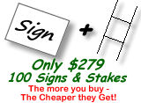Sign and Stake